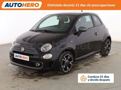 Usado Fiat 500S S 69 CV (50 kW) 2018 Negro Berlina