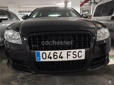 Usado Audi A4 140 CV (102 kW) 2007 Negro Berlina