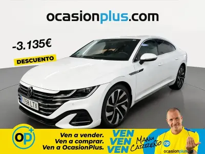 Usado VW Arteon R-line 150 CV (110 kW) 2021 Blanco Berlina