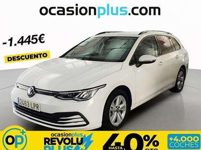 Usado VW Golf VIII Life 150 CV (110 kW) 2021 Blanco Familiar