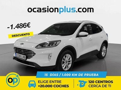 Blanco Usado 2021 Ford Kuga Titanium SUV | 15.900 € (Precio justo)