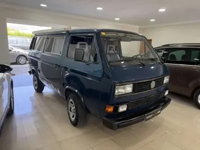 Usado VW Caravelle 110 CV (80 kW) 1989 Azul Monovolumen