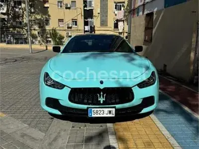 Usado Maserati Ghibli 275 CV (202 kW) 2015 Azul Berlina