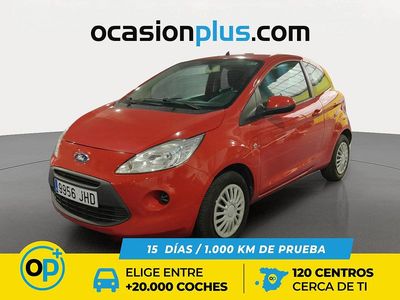 Usado Ford Ka Trend+ 69 CV (50 kW) 2015 Rojo Utilitario