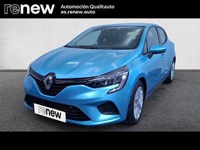 Usado Renault Clio V Intens 91 CV (66 kW) 2022 Azul Berlina