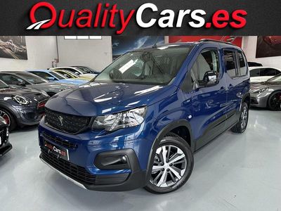 Usado Peugeot Rifter Business-Line 100 CV (73 kW) 2023 Azul Monovolumen