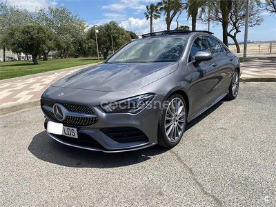 Usado Mercedes CLA200 150 CV (110 kW) 2020 Gris / plata Berlina
