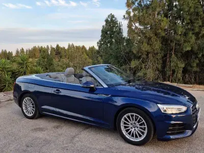 Usado Audi A5 Cabriolet 190 CV (139 kW) 2017 Azul Descapotable