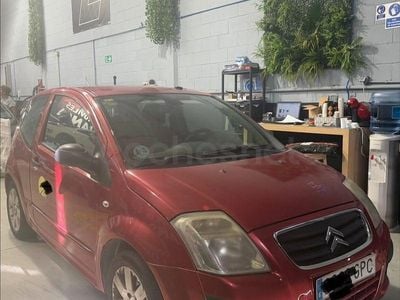 Käytetty Citroën C2 Furio 70 HP (51 kW) 2009 Punainen Viistoperä