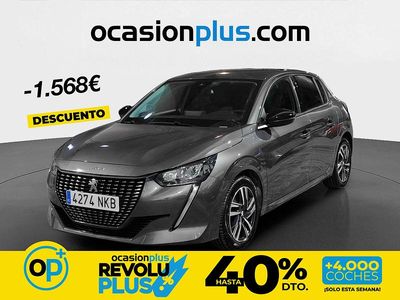 Usado Peugeot 208 Allure 100 CV (73 kW) 2023 Gris Utilitario