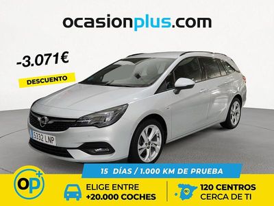 Gris / plata Usado 2021 Opel Astra Ultimate Familiar | 10.690 € (Precio justo)
