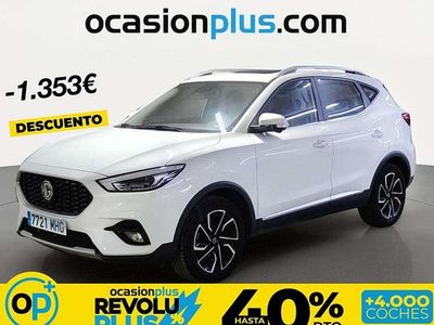 Usado MG ZS Luxury 111 CV (81 kW) 2023 Blanco SUV