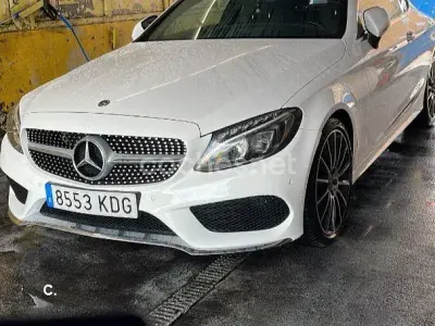 Usado Mercedes C220 170 CV (125 kW) 2017 Blanco Coupe