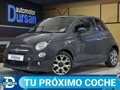 Usado Fiat 500 S 86 CV (63 kW) 2014 Gris Utilitario