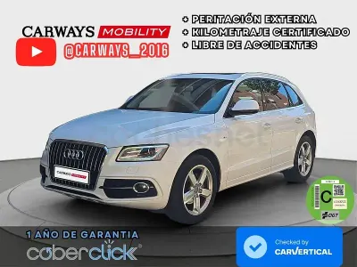 Usado Audi Q5 S-Line 150 CV (110 kW) 2016 Blanco SUV