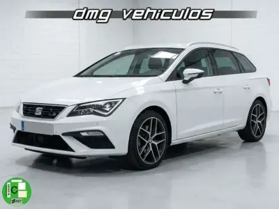 Usado Seat Leon ST 190 CV (139 kW) 2019 Blanco Familiar