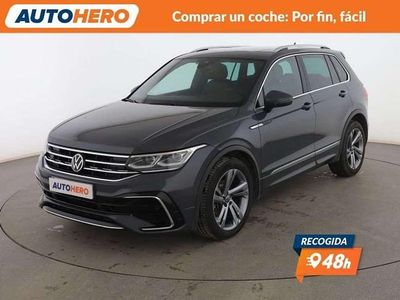 Usado VW Tiguan R-line 150 CV (110 kW) 2022 Gris SUV