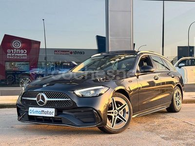 Usado Mercedes C220 200 CV (147 kW) 2021 Negro Familiar