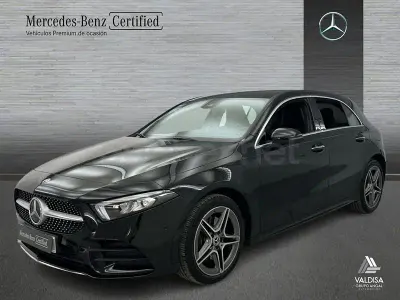 Usado Mercedes A250 218 CV (160 kW) 2022 Negro cosmos Berlina