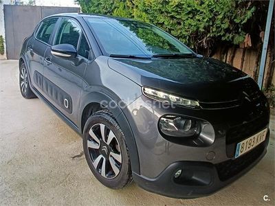 Usado Citroën C3 Feel 82 CV (60 kW) 2019 Gris / plata Berlina