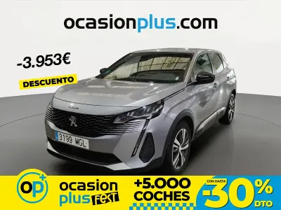 Käytetty Peugeot 3008 Allure 130 HP (95 kW) 2023 Harmaa Katumaasturi