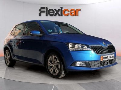 Usado Skoda Fabia Ambition 95 CV (69 kW) 2020 Azul Utilitario