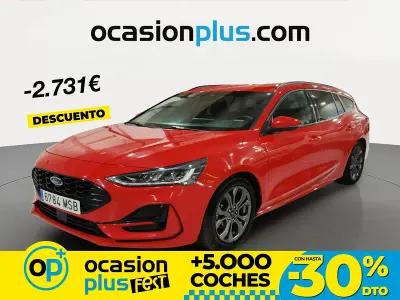 Usado Ford Focus ST-Line 155 CV (114 kW) 2024 Rojo Familiar