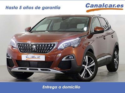 Usado Peugeot 3008 Allure 130 CV (95 kW) 2019 Naranja SUV