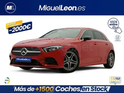 Usado Mercedes A180 116 CV (85 kW) 2019 Rojo Berlina