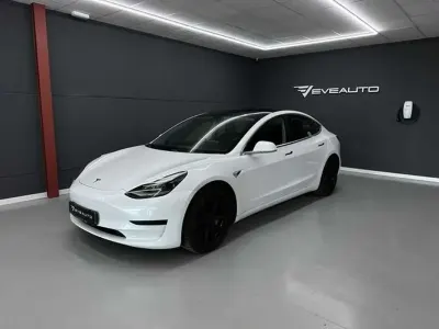 Usado Tesla Model 3 Standard Range Plus 205 kW (280 CV) 2021 Blanco Berlina