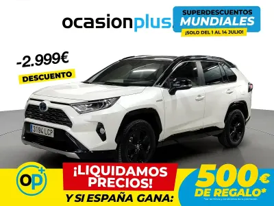 Usado Toyota RAV4 218 CV (160 kW) 2019 Blanco SUV