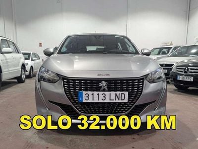 Usado Peugeot 208 Active 102 CV (75 kW) 2021 Gris Utilitario