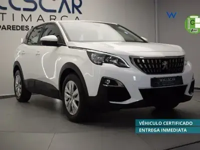 Usado Peugeot 3008 Active 130 CV (95 kW) 2017 Blanco SUV