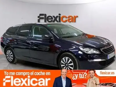Usado Peugeot 308 SW Active 130 CV (95 kW) 2017 Negro Familiar