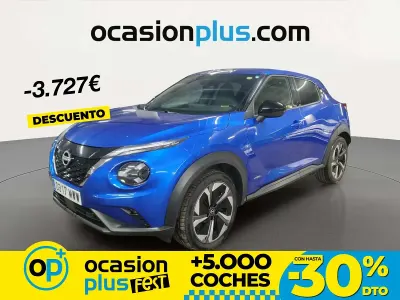 Käytetty Nissan Juke N-Connecta 143 HP (105 kW) 2024 Sininen Katumaasturi