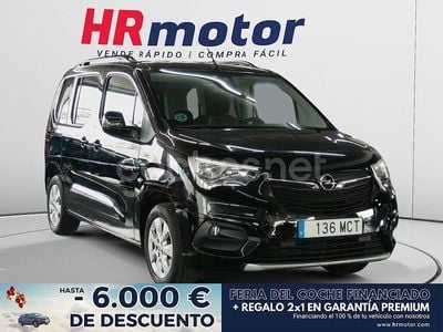Negro Usado 2022 Opel Combo Life Elegance Monovolumen | 21.250 € (Precio justo)