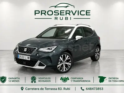 Usado Seat Arona Xperience 110 CV (80 kW) 2022 Verde SUV