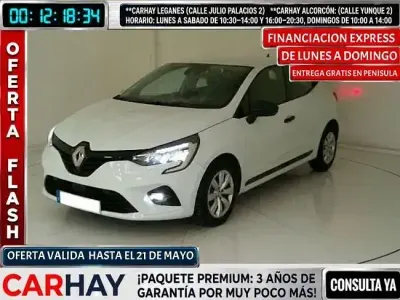 Usado Renault Clio V Business 86 CV (63 kW) 2021 Blanco Berlina