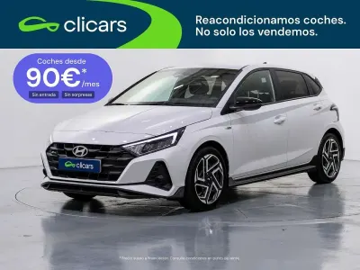 Usado Hyundai i20 N Line 80 CV (58 kW) 2024 Blanco Utilitario