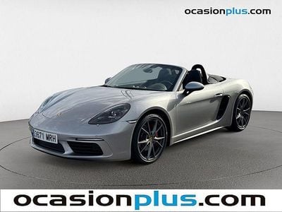Usado Porsche 718 Boxster S 350 CV (257 kW) 2017 Gris / plata Descapotable
