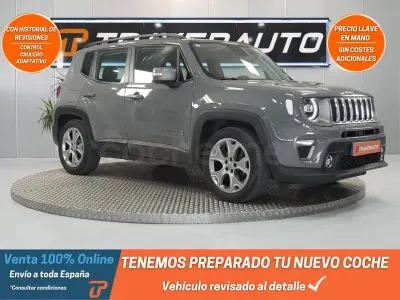 Usado Jeep Renegade Limited 131 CV (96 kW) 2021 Gris / plata SUV