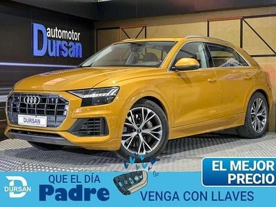 Usado Audi Q8 Premium 386 CV (283 kW) 2021 Naranja SUV