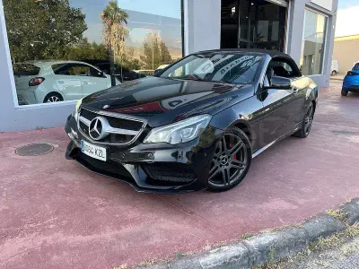 Usado Mercedes E250 211 CV (155 kW) 2014 Negro Descapotable