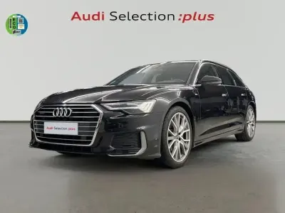 Käytetty Audi A6 S-Line 245 HP (180 kW) 2021 Musta Farmari
