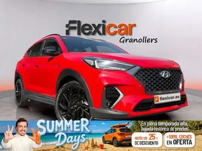 Usado Hyundai Tucson N Line 136 CV (100 kW) 2019 Rojo SUV