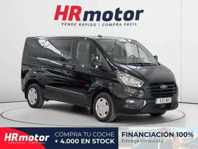 Usado Ford Transit Custom Trend 131 CV (96 kW) 2023 Negro Familiar