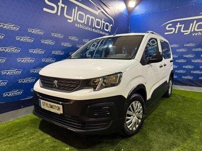 Usado Peugeot Rifter Active 102 CV (75 kW) 2021 Blanco Monovolumen