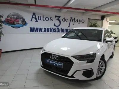 Usado Audi A3 110 CV (80 kW) 2021 Blanco Berlina