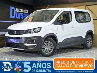 Usado Peugeot Rifter Active 101 CV (74 kW) 2022 Blanco Monovolumen