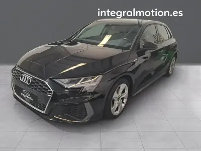 Usado Audi A3 S-Line 115 CV (84 kW) 2021 Negro Berlina